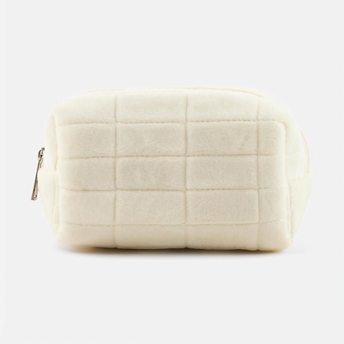 Косметичка LICHI Косметичка бежевая плюшевая