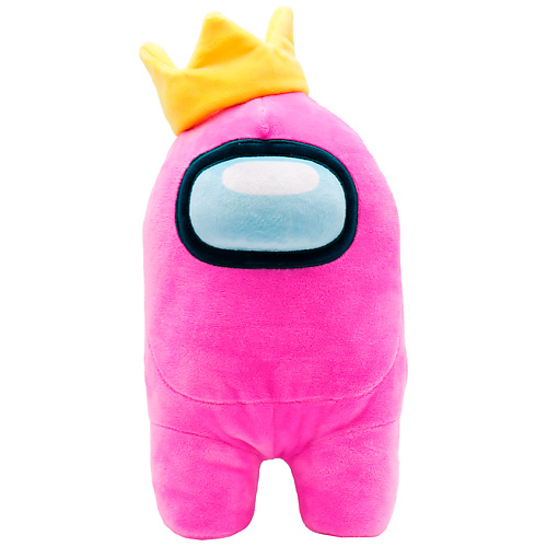 Мягкая игрушка AMONG US Плюшевая игрушка-фигурка с короной