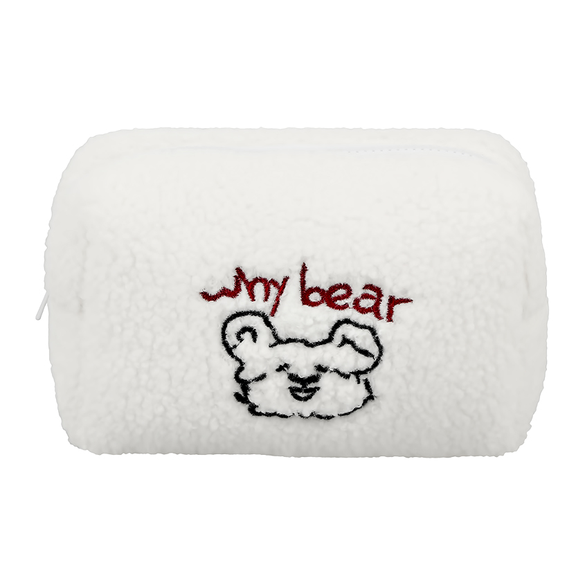 Косметичка LADY PINK FAVS плюшевая